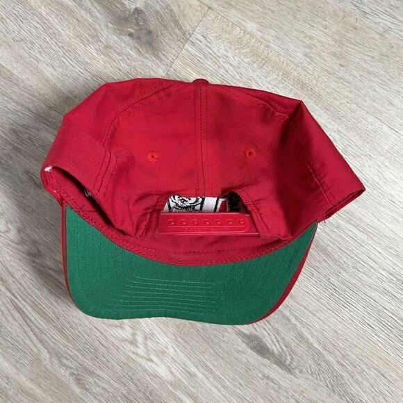 Vintage Wisconsin Badgers Hat Snapback NCAA College Football Red Front Row Cap‎ - Picture 6 of 8